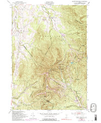 Mount Mansfield 1948 topographic map thumbnail