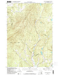 Mount Worcester 1999 topographic map thumbnail