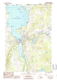 Newport 1986 topographic map thumbnail