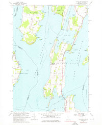North Hero 1966 topographic map thumbnail