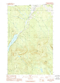 Norton Pond 1989 topographic map thumbnail
