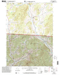 Pawlet 1995 topographic map thumbnail