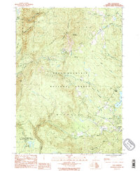 Peru 1986 topographic map thumbnail