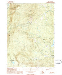 Peru 1986 topographic map thumbnail