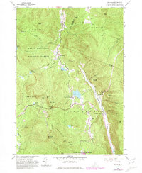 Pico Peak 1961 topographic map thumbnail