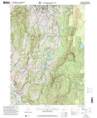 Pownal 1997 topographic map thumbnail