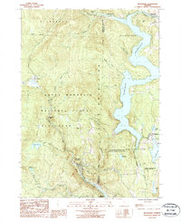 Readsboro 1987 topographic map thumbnail