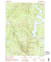 Readsboro 1987 topographic map thumbnail