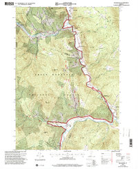 Rochester 1997 topographic map thumbnail