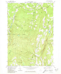 Roxbury 1980 topographic map thumbnail