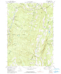 Roxbury 1980 topographic map thumbnail