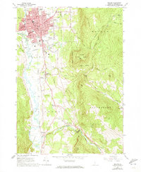 Rutland 1961 topographic map thumbnail