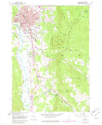 Rutland 1961 topographic map thumbnail