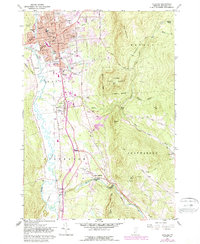 Rutland 1961 topographic map thumbnail