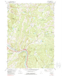 Sharon 1981 topographic map thumbnail