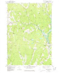 South Strafford 1981 topographic map thumbnail