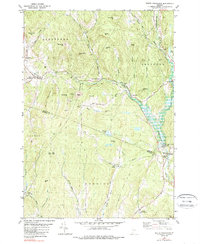 South Strafford 1981 topographic map thumbnail
