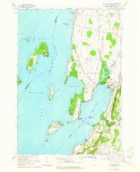 St. Albans Bay topographic map thumbnail
