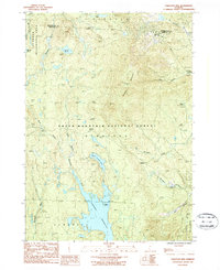 Stratton Mtn 1986 topographic map thumbnail