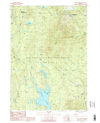 Stratton Mtn 1986 topographic map thumbnail