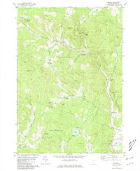 Vershire 1981 topographic map thumbnail