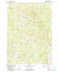 Vershire 1981 topographic map thumbnail