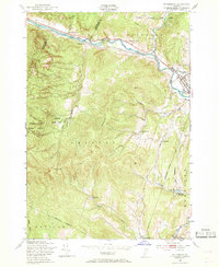 Waterbury 1948 topographic map thumbnail