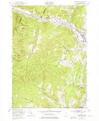 Waterbury 1948 topographic map thumbnail