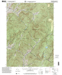 West Rupert 1995 topographic map thumbnail