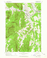 West Rutland 1964 topographic map thumbnail