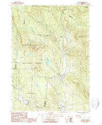 Weston 1986 topographic map thumbnail