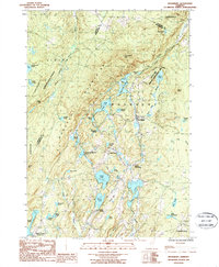 Woodbury 1986 topographic map thumbnail