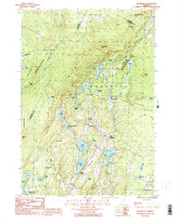Woodbury 1986 topographic map thumbnail