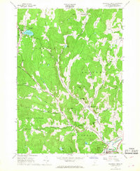 Woodstock North 1966 topographic map thumbnail