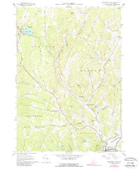 Woodstock North 1966 topographic map thumbnail