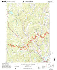 Woodstock North 1997 topographic map thumbnail
