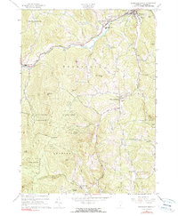 Woodstock South 1966 topographic map thumbnail