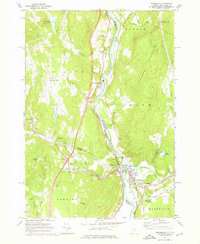 Woodsville 1973 topographic map thumbnail