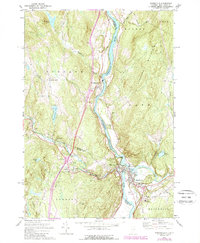 Woodsville 1973 topographic map thumbnail
