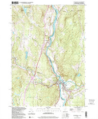 Woodsville topographic map thumbnail