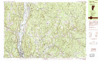Bellows Falls 1985 topographic map thumbnail