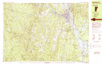 Brattleboro 1984 topographic map thumbnail