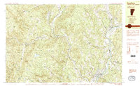 Newfane 1984 topographic map thumbnail