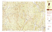 Saxtons River 1984 topographic map thumbnail