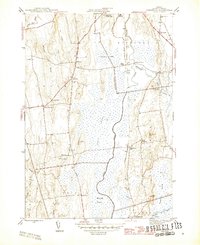 Cornwall 1943 topographic map thumbnail