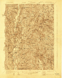 Bellows Falls 1927 topographic map thumbnail