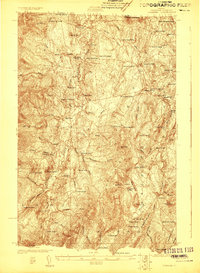 Irasburg 1923 topographic map thumbnail