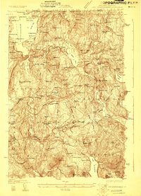 Lake Memphremagog topographic map thumbnail