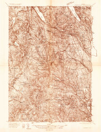 Lyndonville 1935 topographic map thumbnail