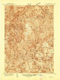 Plainfield 1939 topographic map preview